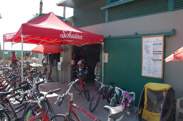 Perry's Bike Rental Washington Blvd.