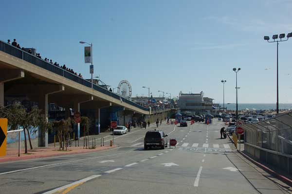 Santa Monica Pier Parking Lot